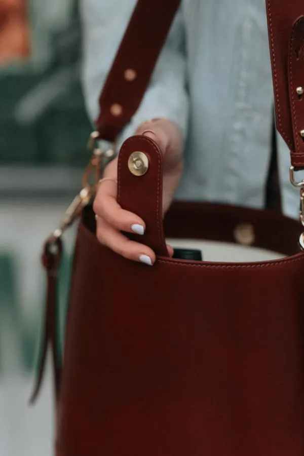 Maradji Crossbody Bags^Marlon M Recycle Cognac V2