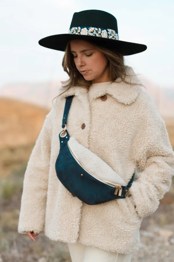 Maradji Fanny Packs^Nicole Sherpa Marine