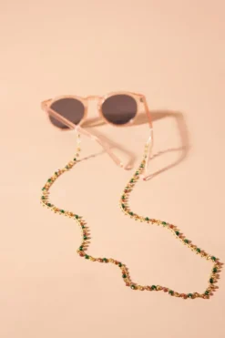 Maradji Chaines A Lunettes^Sissi Vert Et Orange
