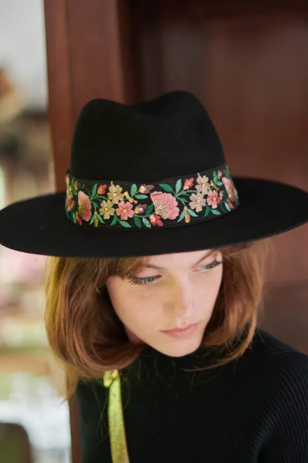 Maradji Chapeaux En Feutre^Victor Galon Brode Fleurs