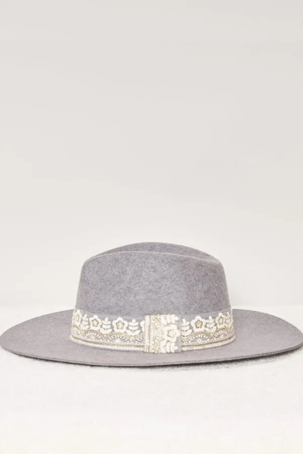 Maradji Chapeaux En Feutre^Victor Galon Brode Fleurs