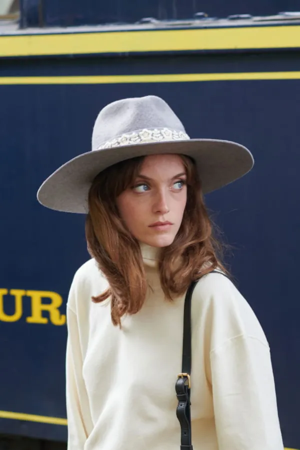 Maradji Chapeaux En Feutre^Victor Galon Brode Fleurs