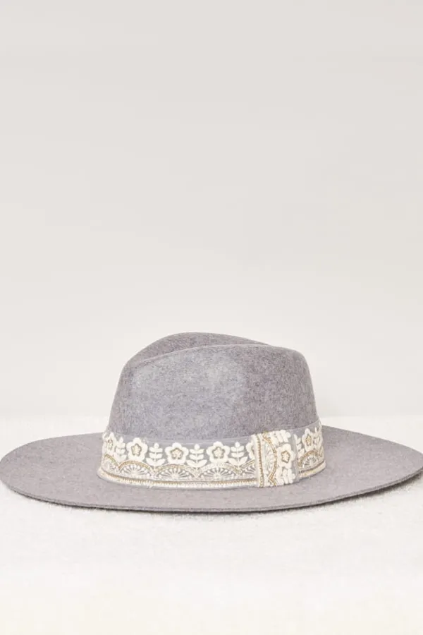 Maradji Chapeaux En Feutre^Victor Galon Brode Fleurs