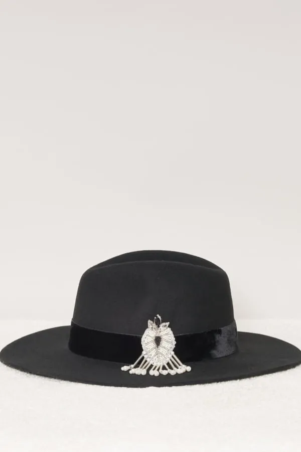 Maradji Chapeaux En Feutre^Victor Galon Velours Et Patch