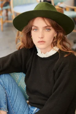 Maradji Chapeaux En Feutre^Victor Galon Velours Et Patch