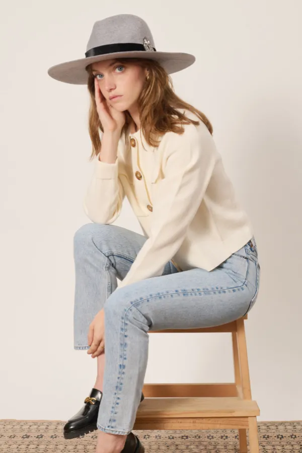 Maradji Chapeaux En Feutre^Victor Galon Velours Et Patch