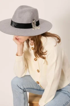 Maradji Chapeaux En Feutre^Victor Galon Velours Et Patch